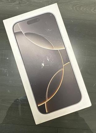 Коробка apple iphone 16 pro