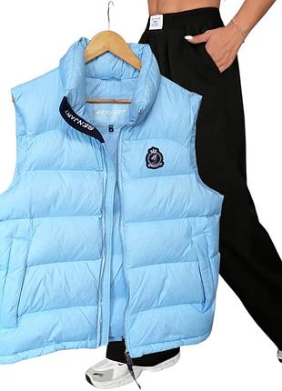 Оригинальный жилет benjart hrh gilet (chrome edition) icy blue(лимитированный выпуск)