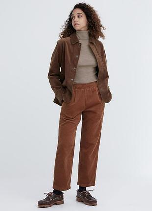 Вельветові брюки uniqlo