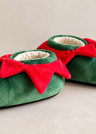 Дитячі домашні капці ельфи 🎄💚 розмір 28/29