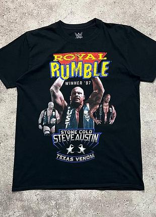 Wwe steve austin stone cold футболка реслинг