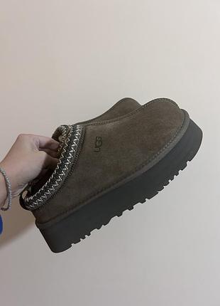 Уги уггі ugg tazz slipper hickory brown 2