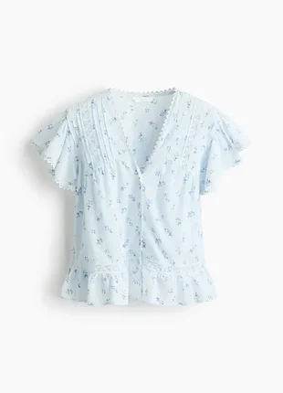 Топ ніжний з рюшами h&m,p. s