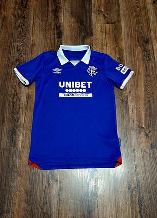 Мужская уникальная футболка футболка jersey rangers f.c. umbro оригинал
