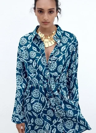 Туника блуза платье zara,p. l