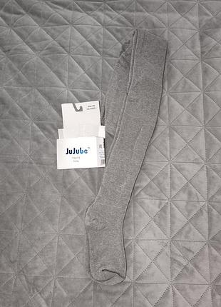 Колготки для підлітків jujube махрові сірі 150 см