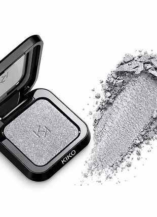 Тени для век kiko milano maxi mod high pigment eyeshadow - 29 stunning silver - серебристый оттенок silver (000304-29)