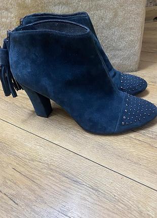 Замшевые ботильоны clarks kankan buzz 2
