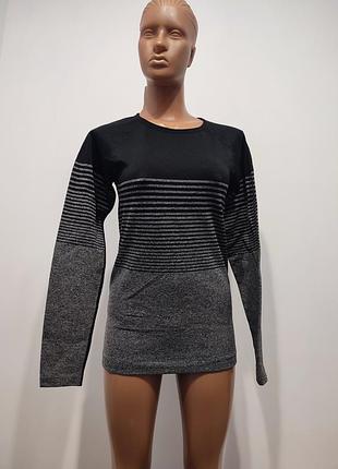 Нова жіноча термокофта лонгслів toptex sport hydrotherm на флісі розмір l/48