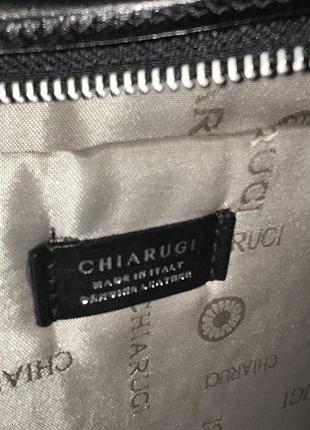 Сумка жіноча chiarugi firenze чорна 5