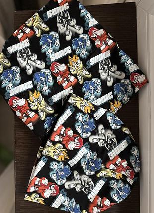 Комплект для хлопчиків h&m sonic шапка та шарф
