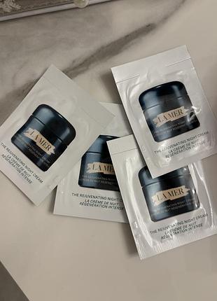 Саше нового омолоджувального нічного крему la mer the rejuvenating night cream (la crème de nuit régénération intense)