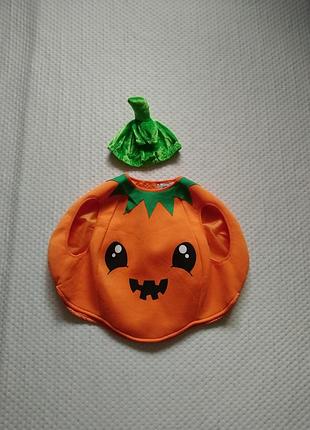 Карнавальный костюм тыквочка на хеллоуин halloween 1-2 года