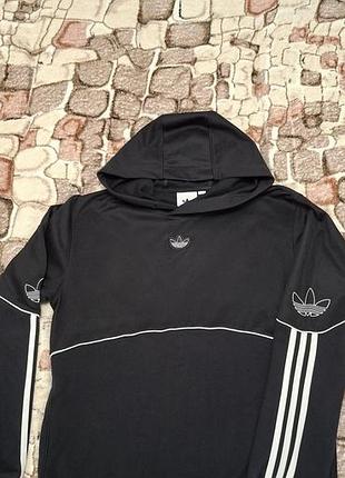 Худі жіноче adidas чорне трьохнитка