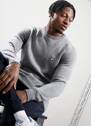 Свитер из шерсти lyle &amp; scott