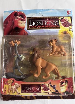Набір іграшкових фігурок the lion king hakuna matata