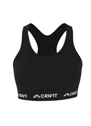 Спортивный топ crivit чёрный 2