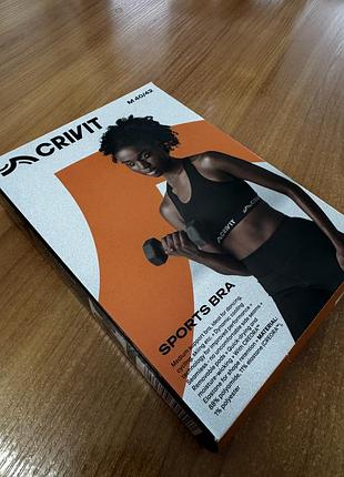 Спортивный топ crivit чёрный 5