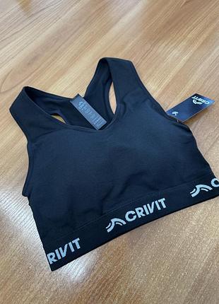Спортивный топ crivit чёрный 6