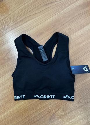 Спортивный топ crivit чёрный 4