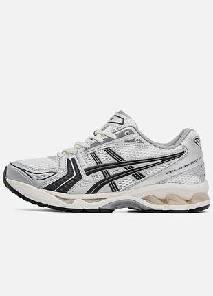 Asics gel x jujjound kayano 14 silver black