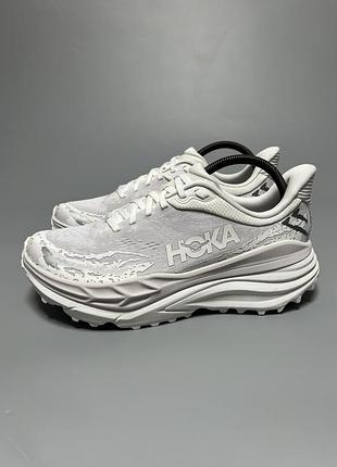 Трейлові бігові кросівки hoka one one stinson 7 оригінал 1141531 wwh