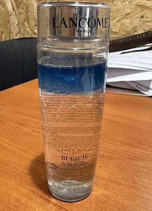 Двухфазная мицеллярная вода для лица lancôme bi-facil visage