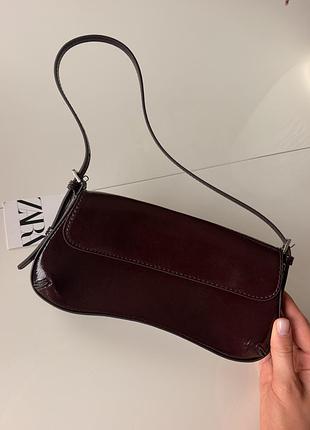 Сумка для жінок zara бордова