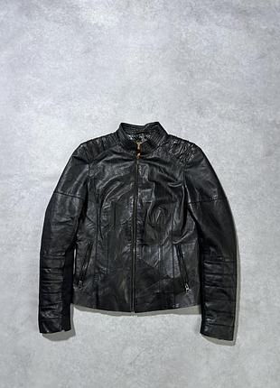 Шкіряна куртка goosecraft jacket 120 розмір хл