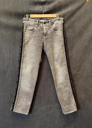 Сірі жіночі джинси з лампасами.cambio jeans.