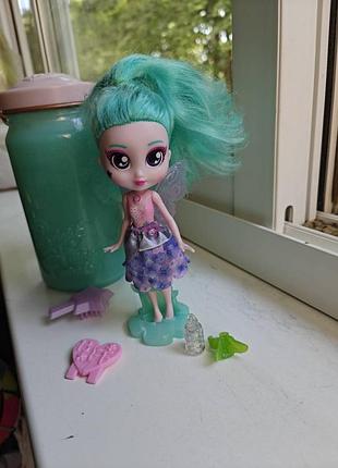 Кукла-фея ариэль bff bright fairy friends со светящимся домом-ночником
