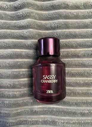 Парфуми zara sassy cranberries