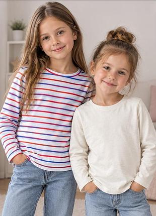 H&m лонг коттоновий набір 110-140 см