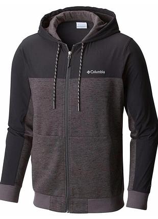 Спортивне худі чоловіче на блискавці columbia men's lost lager full zip hoodie