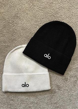Шапка бренду alo