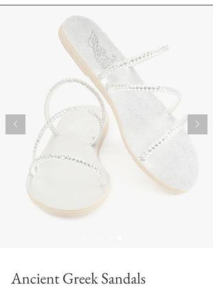 Брендовые шлепанцы ancient greek sandals 2