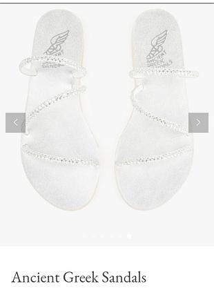 Брендовые шлепанцы ancient greek sandals 3