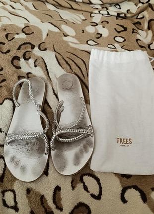 Брендовые шлепанцы ancient greek sandals 4