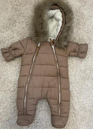 Зимовий комбінезон magbaby для новонароджених, бежевий