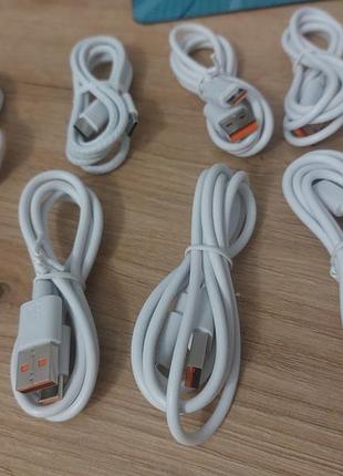 Кабель type-c на usb и type-c на type-c (новые, быстрая зарядка)