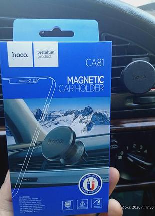 Магнитный автодержатель hoco ca81 ligue air vent в дефлектор