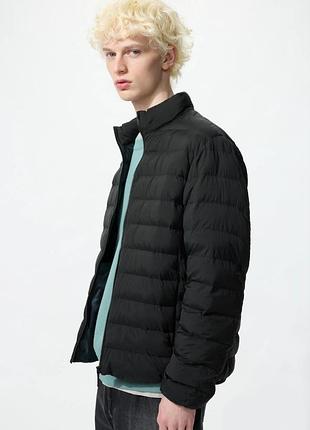 Куртка чоловіча uniqlo чорна, розмір xs