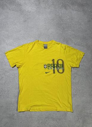 Футболка nike brasil 10 ronaldinho розмір м