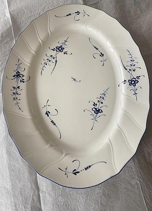 Велике блюдо від villeroy&boch, old luxembourg (vieux luxembourg)