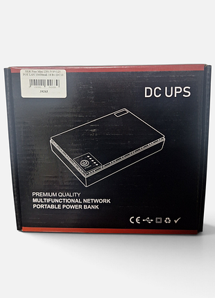 Джерело безперебійного живлення dc ups 10400 mah. ббж. ups до wi-fi роутера.