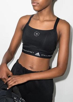 Топ жіночий adidas stella mccartney чорний