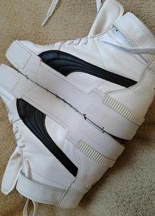 Кросівки puma білі з чорним 5