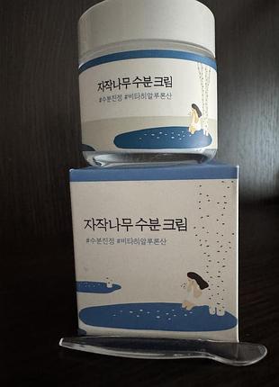 Корейський крем  для обличчя round lab birch juice moisturizing cream зволожуючий