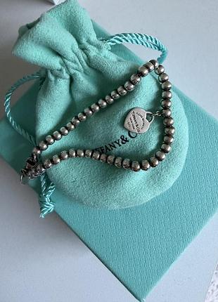 Браслет жіночий tiffany & co. оригінал срібний