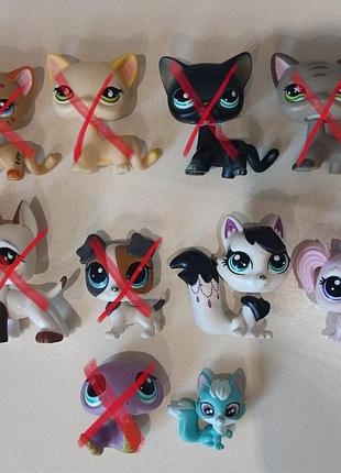 Іграшки lps littlest pet shop лпс (3 шт.)
